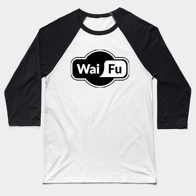 Waifu - Anime - Otaku Baseball T-Shirt by Anime Gadgets